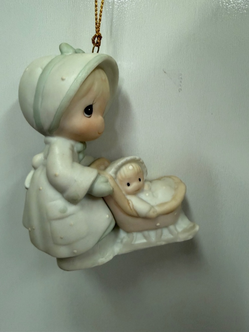 Precious Moments- Girl with Sleigh Ornament- EJ522